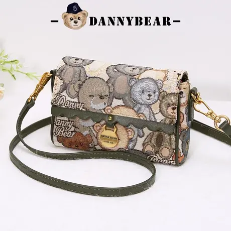丹尼熊单肩斜挎包女包新款小斜挎包包通勤休闲小清新DKB3825007商品大图