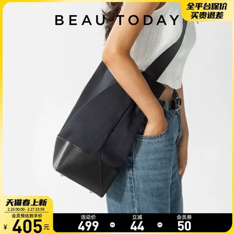 BeauToday【明星同款】斜挎包女2024新款包包通勤托特包女大容量图片