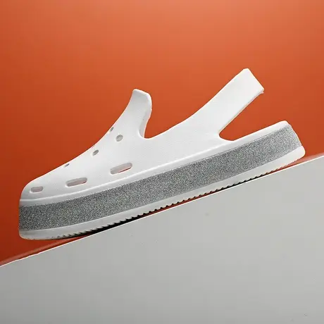 松糕增高白色护士鞋女软底透气防滑不累脚舒适医护人员专用鞋包头图片