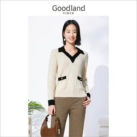 -Goodland女装新款毛针织衫商品大图