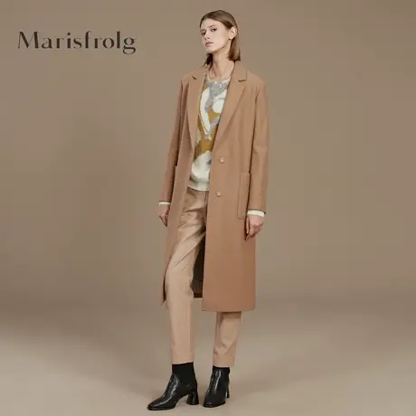 玛丝菲尔毛呢外套商品大图