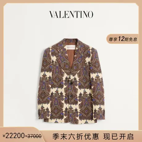 [季末优惠]华伦天奴VALENTINO男士 VOYAGE IMAGINAIRE 印花夹克商品大图