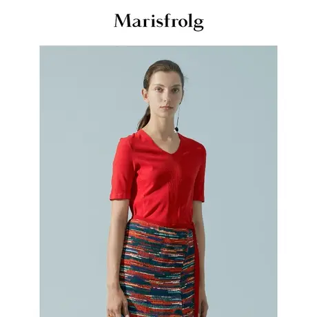 【奥莱清仓保暖季特价 】玛丝菲尔T恤商品大图