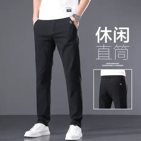 上班工作西服商务西裤男士夏季薄款弹力西装职业正装休闲裤男裤子商品大图