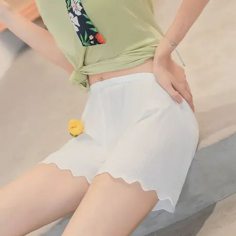 冰丝宽松安全裤女防走光不卷边夏季打底裤可外穿夏天薄款保险短裤商品大图