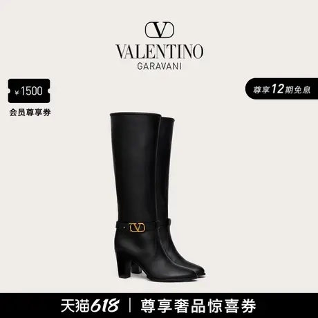 [12期免息]华伦天奴VALENTINO女士 VLOGO SIGNATURE 小牛皮靴商品大图