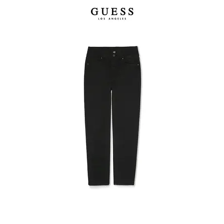 【38上新季】GUESS 女士简约经典款时尚修身直筒水洗牛仔裤商品大图