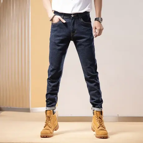 Modi Nick/摩帝尼克时尚百搭破洞牛仔裤男款牛仔裤男款潮流做旧款商品大图