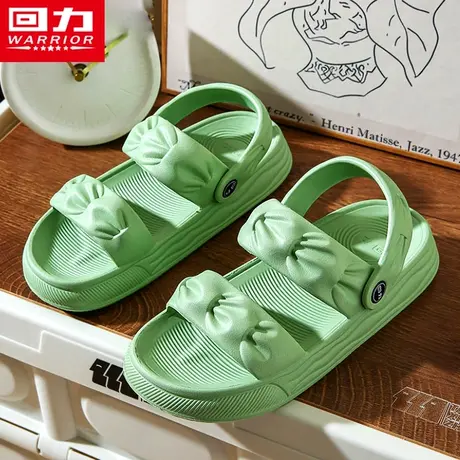 回力女鞋夏季新款防滑防臭透气两用拖鞋外穿运动潮流沙滩软底凉鞋图片