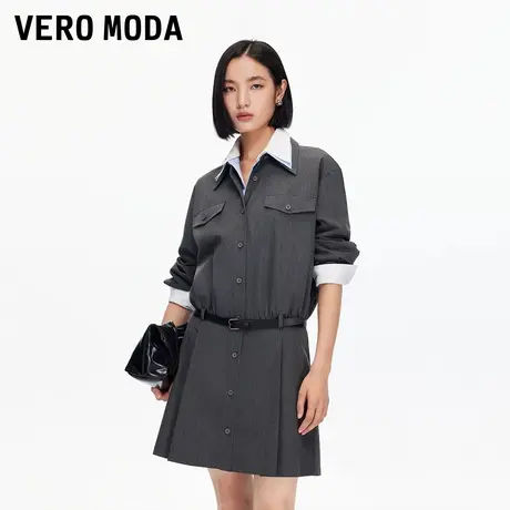 【李佳琦直播间】Vero Moda连衣裙2025秋季新款衬衫裙牛仔裙通勤图片