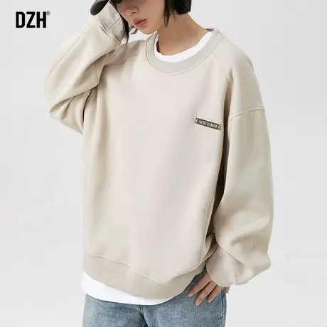 男士美式重磅卫衣男款秋季外套潮牌男宽松新款上衣情侣装秋装衣服商品大图