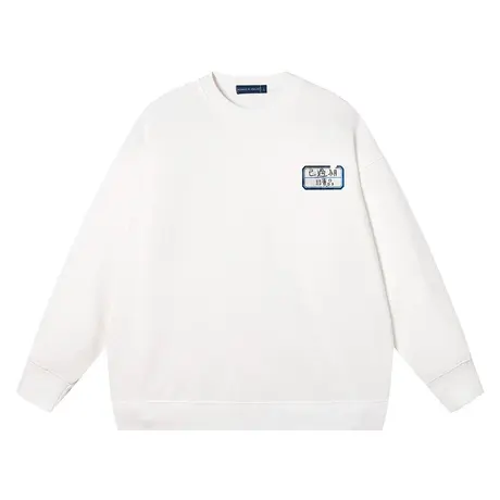 非卖品logo圆领卫衣男春秋潮牌宽松衣服搞笑春秋款款长袖打底衫商品大图