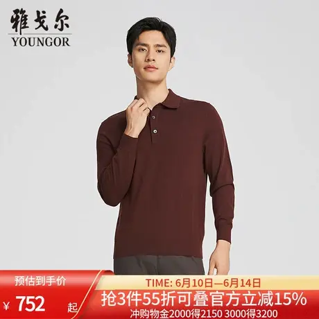 【商场同款】雅戈尔男士羊毛衫秋冬新款官方商务休闲羊毛衫男图片
