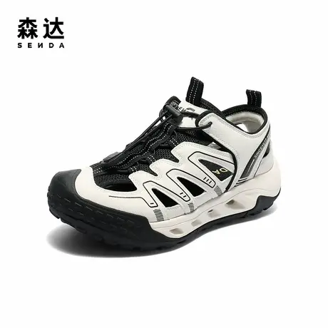 森达凉鞋女款2025夏新商场同款户外行走休闲鞋XPR01BM5商品大图