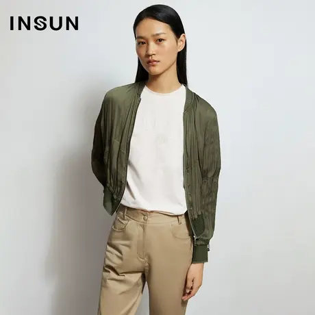 INSUN恩裳秋季轻奢感轻薄短外套商品大图