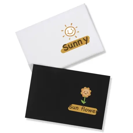 秀洛情侣装太阳花纯棉短袖男女情侣装休闲潮牌百搭纯色打底衫T恤商品大图