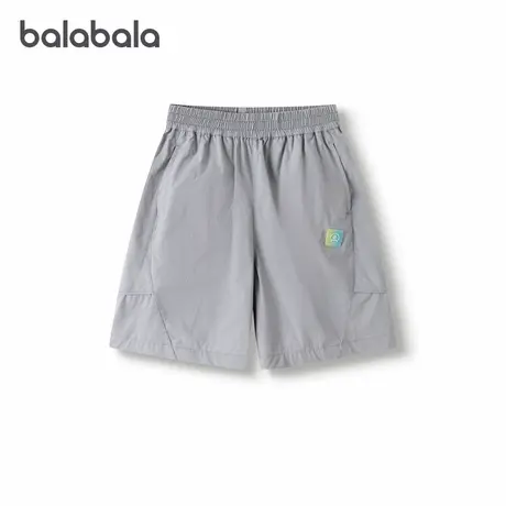 【商场同款】巴拉巴拉童装儿童中裤男童宽松短裤2025夏季新款凉感商品大图