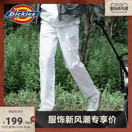 Dickies商场同款可调整松紧抽绳长裤 男秋冬下装工装灵感长裤商品大图