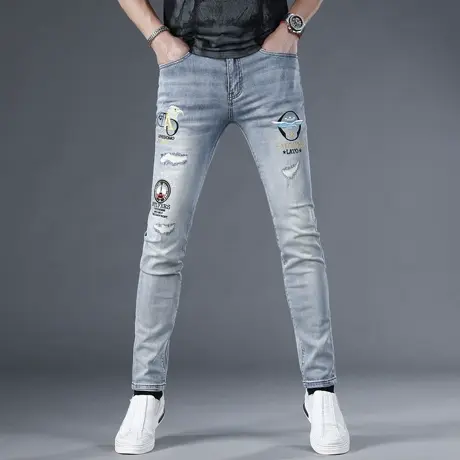 2024夏季新款男士牛仔裤商品大图