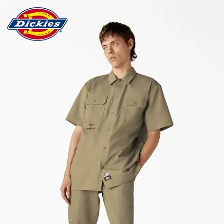 Dickiesx LURKING CLASS联名款 秋冬休闲工装短袖衬衫商品大图