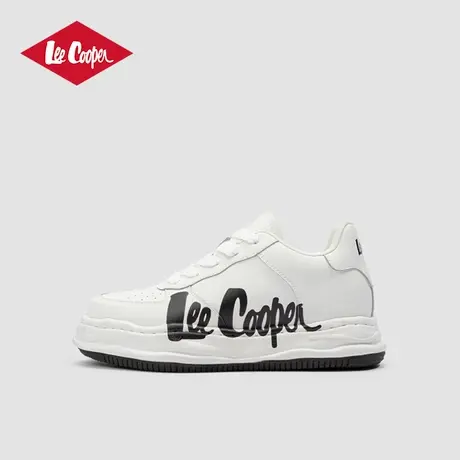 Lee Cooper2025春季新款板鞋男情侣小白鞋内增高耐磨校园风休闲鞋商品大图