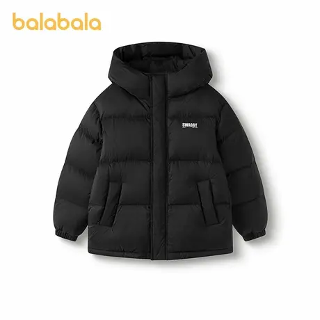 巴拉巴拉balaOne童装儿童羽绒服男女童2025冬外套上衣温暖面包服商品大图