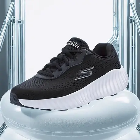 skechers斯凯奇2025夏季新款女厚底增高休闲运动鞋缓震耐磨跑步鞋图片
