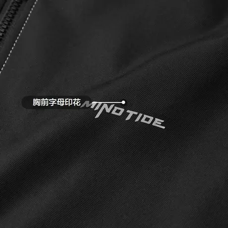 HLA/海澜之家中国心棒球领夹克2023春秋新款纯色休闲外套男图片