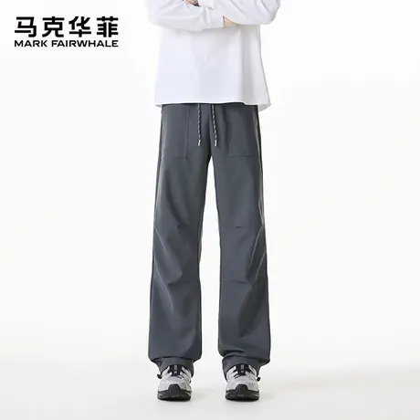 【户外工装】马克华菲春秋裤子男士2025阔腿休闲美式高街冲锋长裤商品大图