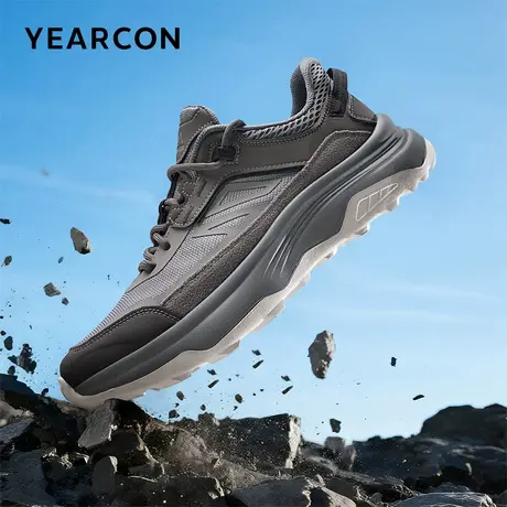 意尔康男鞋2026春季运动休闲单鞋户外健步鞋徒步旅游鞋男士登山鞋商品大图