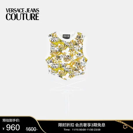 【限时优惠】VERSACE JEANS COUTURE 女士无袖上衣商品大图
