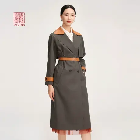 [重磅限量]EP雅莹高端系列 防风雨羊毛风衣外套 商场同款7404A商品大图