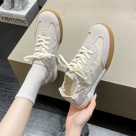 帆布鞋女透气不臭脚学生运动鞋轻便软底阿甘鞋网红超火ins旅游鞋商品大图