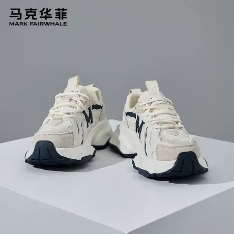马克华菲老爹鞋男夏季2025新款网面鞋子透气男鞋运动鞋女休闲潮鞋商品大图