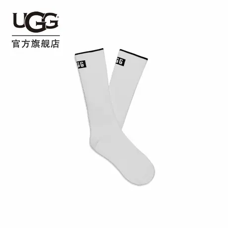 UGG秋季新款男士休闲舒适纯色时尚LOGO款水手袜 1158850商品大图