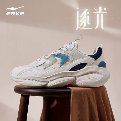 鸿星尔克逐光情侣运动鞋秋冬季新款潮流休闲老爹鞋增高面包鞋男鞋商品大图