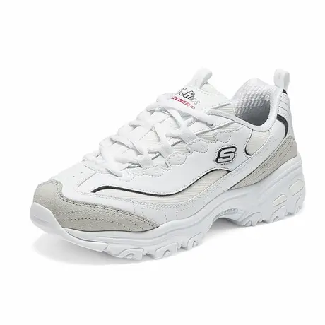 Skechers斯凯奇女鞋DLITES系列缓震舒适轻便厚底增高运动休闲鞋子商品大图