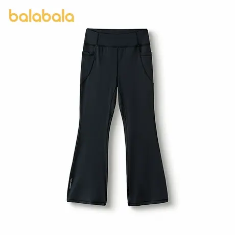 【商场同款】巴拉巴拉女童裤子儿童喇叭裤2025夏新款大童速干凉感商品大图