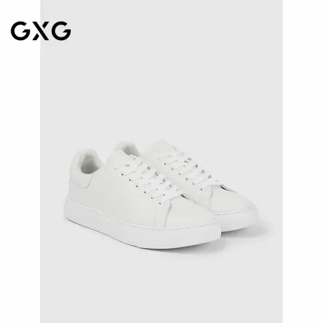 GXG男士商场同款休闲低帮轻量休闲鞋百搭小白鞋G24X504015商品大图