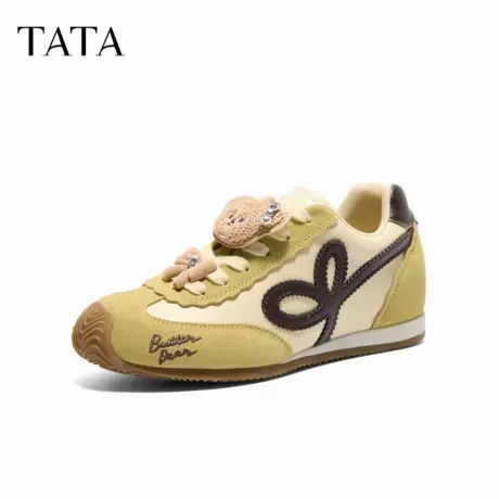 TATA他她甘比熊德训鞋女2025秋新款休闲鞋阿甘鞋运动鞋子GXW01CM5商品大图