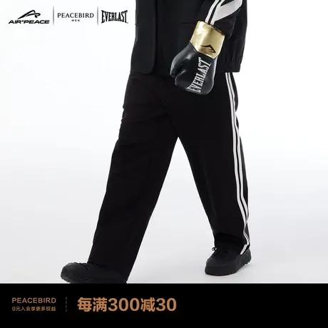 【AIRxPEACE】太平鸟男装EVERLAT联名撞色条纹休闲卫裤BYGBC4A29商品大图