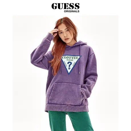 【38上新周】GUESS Originals×CLOTTEE潮流极简连帽宽松卫衣图片