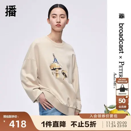 播商场同款Peter Rabbit联名系列2023秋新款卫衣女BDQ1VD0325图片