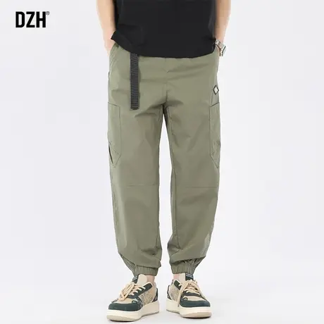 男士冰丝休闲裤男夏季薄款宽松裤子2023新款束脚裤百搭速干裤潮牌商品大图