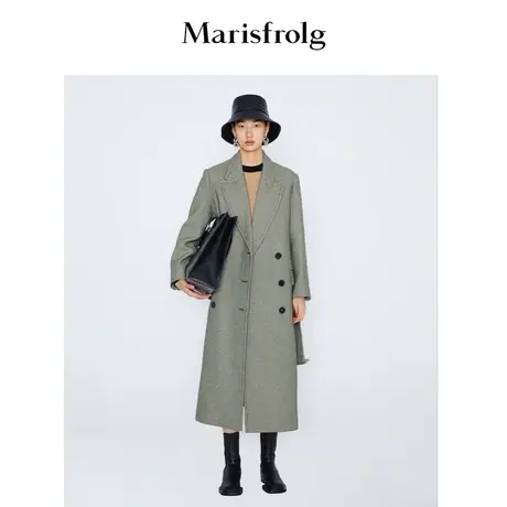 【奥莱清仓保暖季特价 】玛丝菲尔毛呢外套商品大图