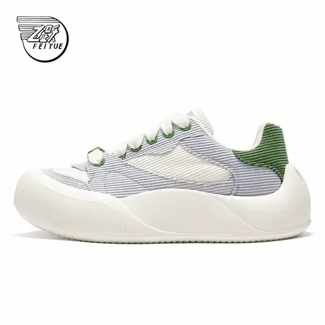 feiyue/飞跃休闲鞋女鞋2024夏季新款厚底面包鞋百搭舒适板鞋175商品大图