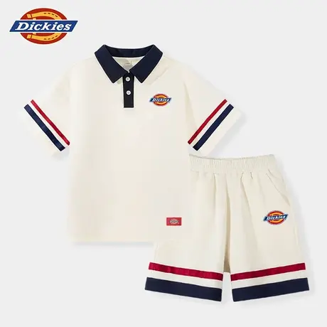 Dickies童装男童夏装套装男大童学院风polo衫儿童夏季运动两件套A商品大图