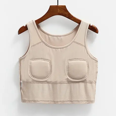 老人穿的内衣老奶奶背心式文胸老太太胸罩小背心胸衣夏季商品大图