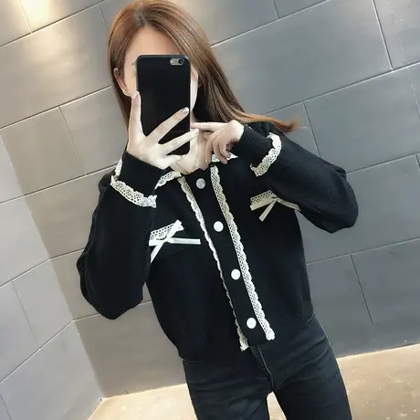 毛衣2023年新款女装秋冬季秋款秋装女士针织开衫宽松百搭外穿爆款商品大图