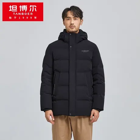 【商场同款】坦博尔羽绒服男士短款休闲外套冬TA212571图片